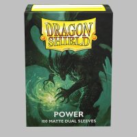 Dragon Shield Dual Matte Sleeves - Power (100 Sleeves)