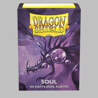 Dragon Shield Dual Matte Sleeves - Soul (100 Sleeves) #1