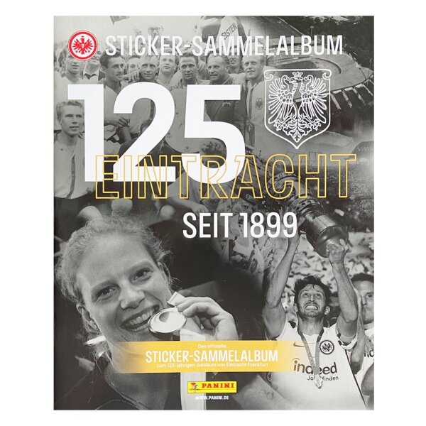 Eintracht Frankfurt - 125 Jahre - Sammersticker - 1 Sammelalbum