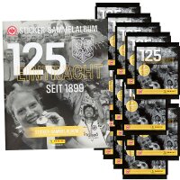 Eintracht Frankfurt - 125 Jahre - Sammersticker - 1 Sammelalbum + 20 Tüten