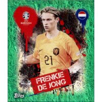 NED 3 - Frenkie de Jong - Artist - GRÜN - 2024