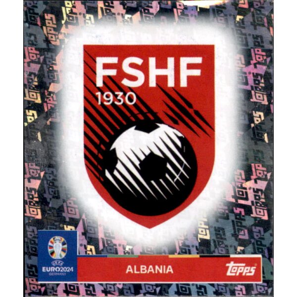 ALB 1 - Albania - Logo - TOPPS FOIL - 2024