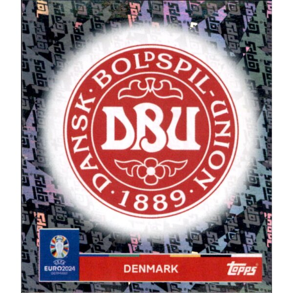 DEN 1 - Denmark Logo - Logo - TOPPS FOIL - 2024