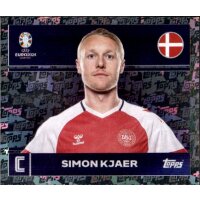 DEN 2 - Simon Kjaer - Captain - TOPPS FOIL - 2024