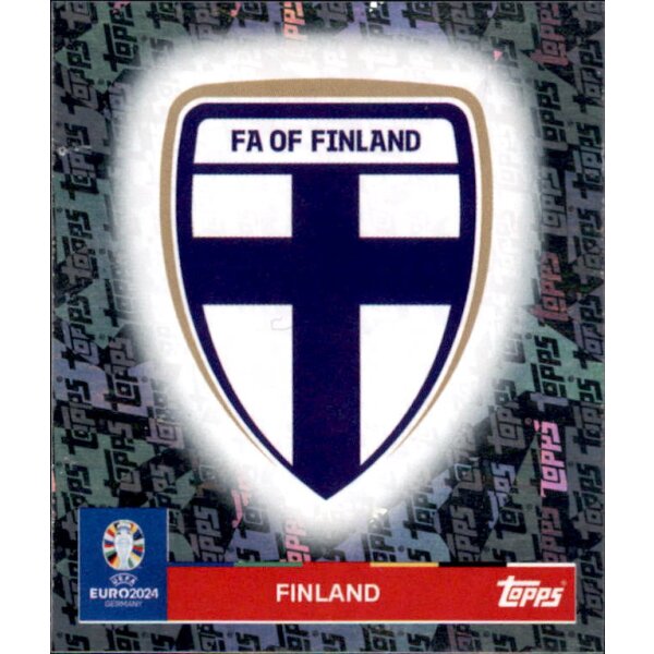 FIN 1 - Finland - Logo - TOPPS FOIL - 2024