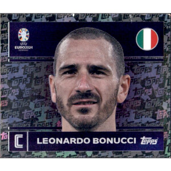 ITA 2 - Leonardo Bonucci - Captain - TOPPS FOIL - 2024