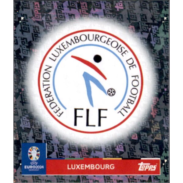 LUX 1 - Luxembourg - Logo - TOPPS FOIL - 2024