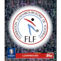 LUX 1 - Luxembourg - Logo - TOPPS FOIL - 2024