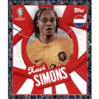 NED PTW - Xavi Simons - Player to watch - TOPPS FOIL - 2024