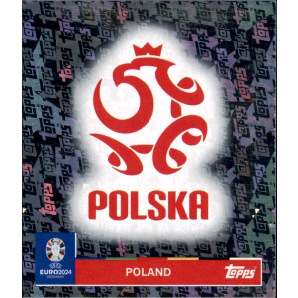 POL 1 - Poland - Logo - TOPPS FOIL - 2024