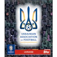 UKR 1 - Ukraine - Logo - TOPPS FOIL - 2024