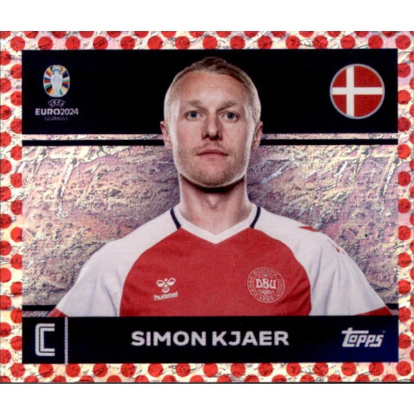 DEN 2 - Simon Kjaer - Captain - EURO BORDER - 2024