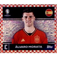 ESP 2 - Alvaro Morata - Captain - EURO BORDER - 2024