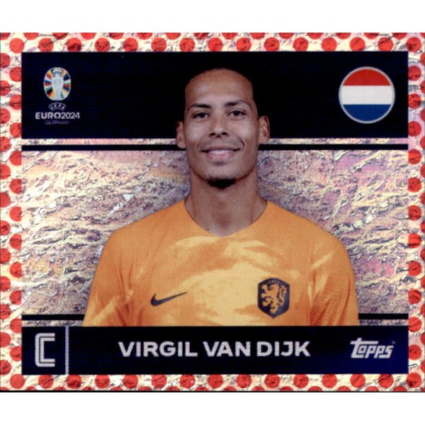 NED 2 - Virgil van Dijk - Captain - EURO BORDER - 2024