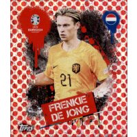 NED 3 - Frenkie de Jong - Artist - EURO BORDER - 2024