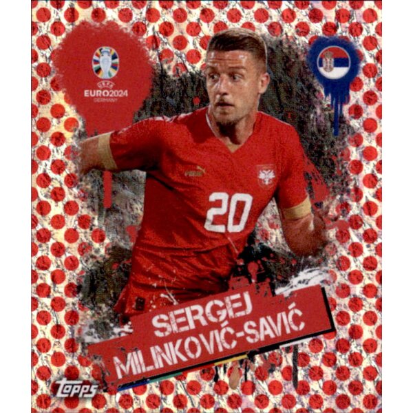 SRB 3 - Sergej Milinkovic-Savic - Artist - EURO BORDER - 2024