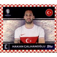 TUR 2 - Hakan Calhanoglu - Captain - EURO BORDER - 2024