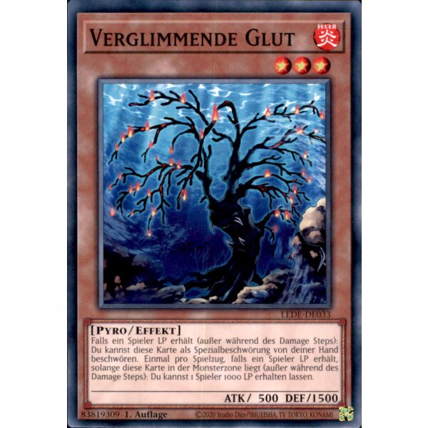 LEDE-DE033 - Verglimmende Glut - Common - 1. Auflage