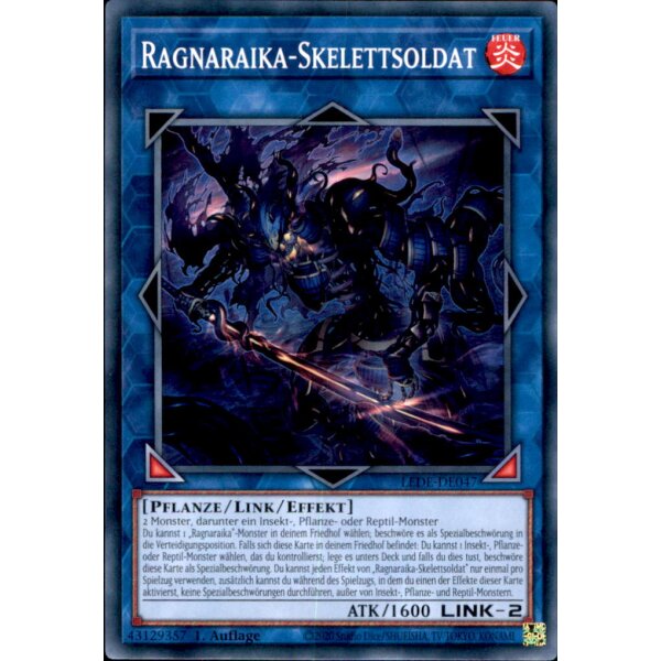 LEDE-DE047 - Ragnaraika-Skelettsoldat - Common - 1. Auflage