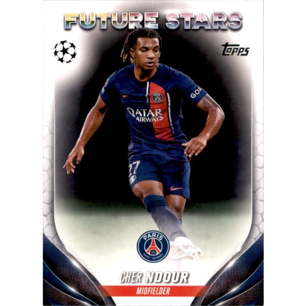 7 Cher NDour (Paris Saint-Germain) – FS - Base Set - 2023/2024