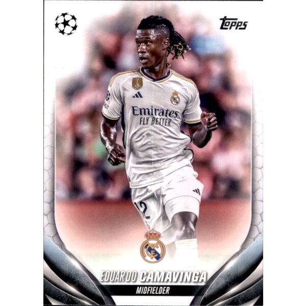 36 Eduardo Camavinga (Real Madrid C.F.) - Base Set - 2023/2024