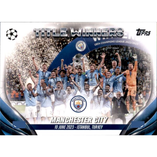 68 UEFA Champions League Winner (Manchester City) – TW - Base Set - 2023/2024