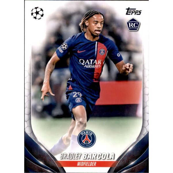 69 Bradley Barcola (Paris Saint-Germain) – RC - Base Set - 2023/2024