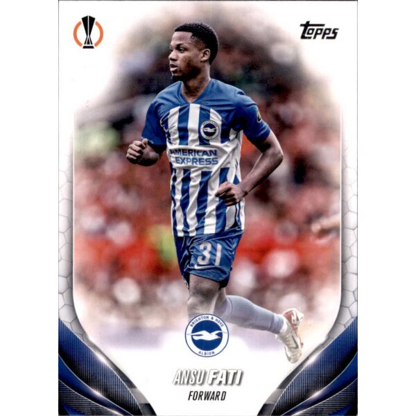 74 Ansu Fati (Brighton & Hove Albion) - Base Set - 2023/2024