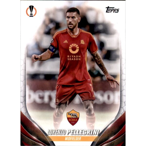 86 Lorenzo Pellegrini (AS Roma) - Base Set - 2023/2024