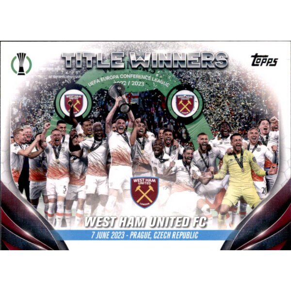 90 UEFA Europa League Winner (West Ham United FC) – TW - Base Set - 2023/2024