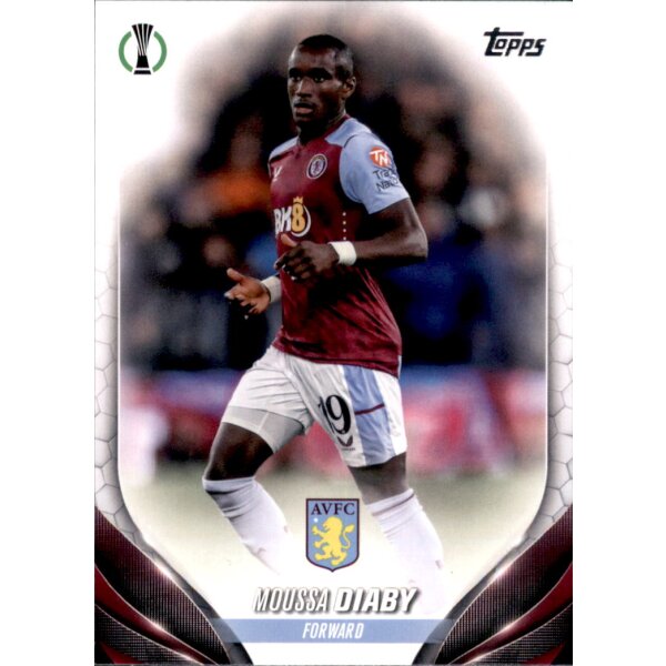 116 Moussa Diaby (Aston Villa) - Base Set - 2023/2024