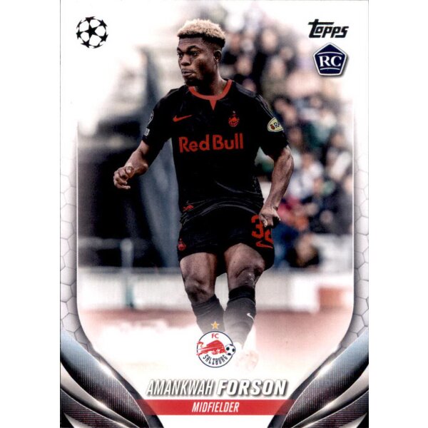 118 Amankwah Forson (FC Salzburg) – RC - Base Set - 2023/2024