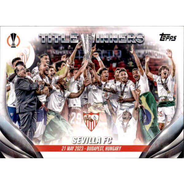 121 UEFA Europa Conference League Winner (Sevilla FC) – TW - Base Set - 2023/2024