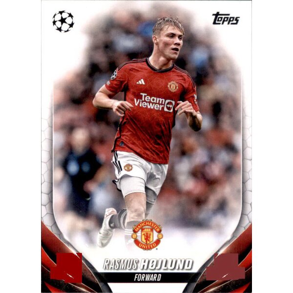 131 Rasmus Højlund (Manchester United) - Base Set - 2023/2024