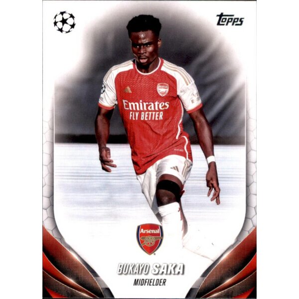 148 Bukayo Saka (Arsenal FC) - Base Set - 2023/2024