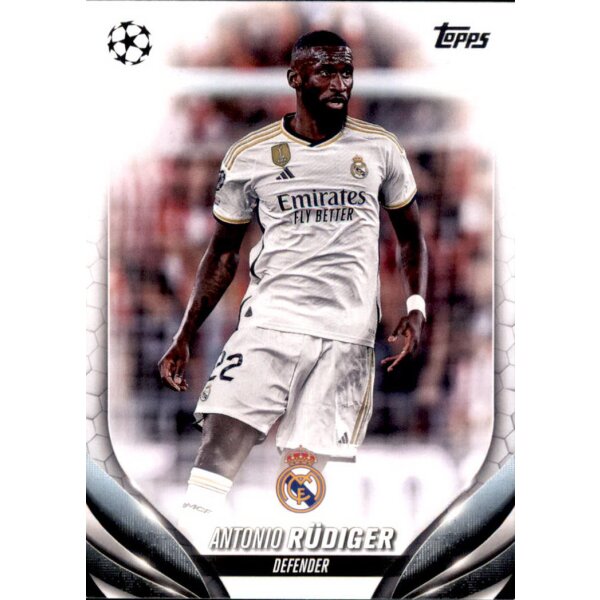 164 Antonio Rüdiger (Real Madrid C.F.) - Base Set - 2023/2024