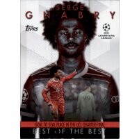 BM-10 Serge Gnabry (FC Bayern M?nchen) - Best of the Best...