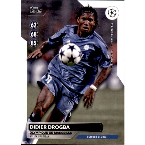 HH-6 Didier Drogba (Olympique de Marseille)- Historic Hat-tricks - 2023/2024