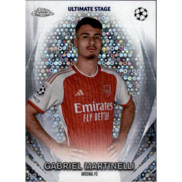 USC-5 Gabriel Martinelli (Arsenal FC) - Ultimate Stage Chrome - 2023/2024