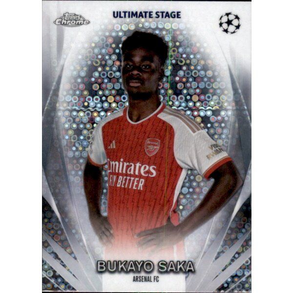 USC-6 Bukayo Saka (Arsenal FC) - Ultimate Stage Chrome - 2023/2024