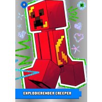 12 - Explodierender Creeper - Skin Karte - Ultra - Serie 1