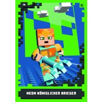 14 - Neon Königlicher Krieger - Skin Karte - Neon -...