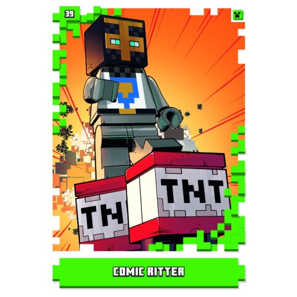 39 - Comic Ritter - Skin Karte - Serie 1