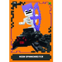 115 - Neon Spinnenreiter - Mob Karte - Neon - Serie 1
