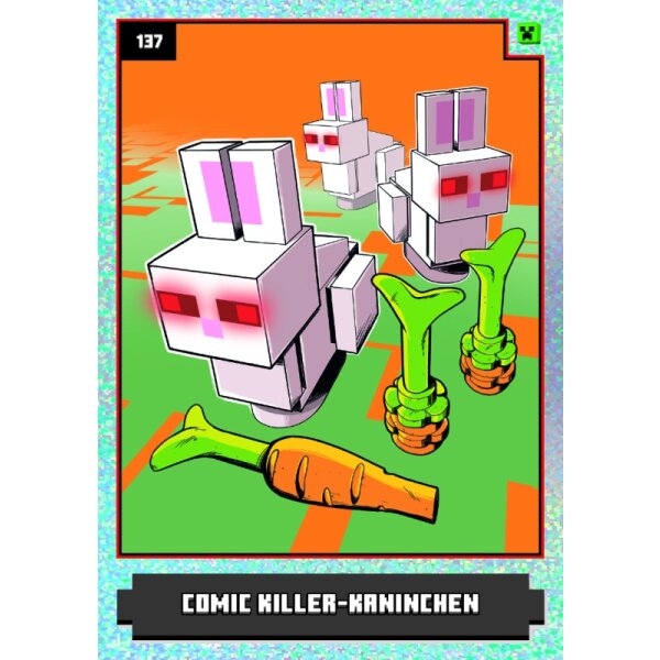 137 - Comic Killer-Kaninchen - Mob Karte - Holo - Serie 1