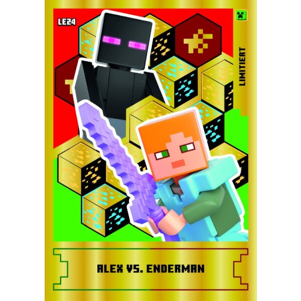 LE24 - Alex vs. Enderman - Limitiere Karte - Serie 1