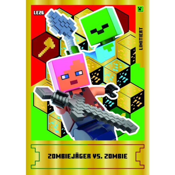 LE26 - Zombiejäger vs. Zombie - Limitiere Karte - Serie 1