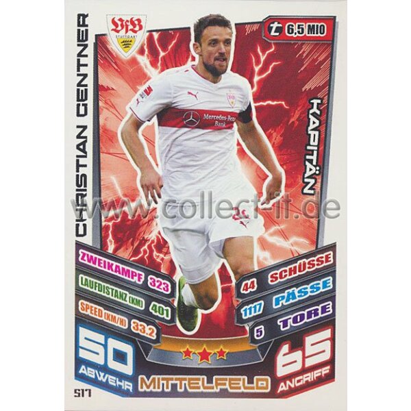 MX-517 - CHRISTIAN GENTNER - VFB Stuttgart - Kapitän