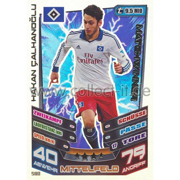 MX-580 - HAKAN CALHANOGLU - Hamburger SV - Matchwinner