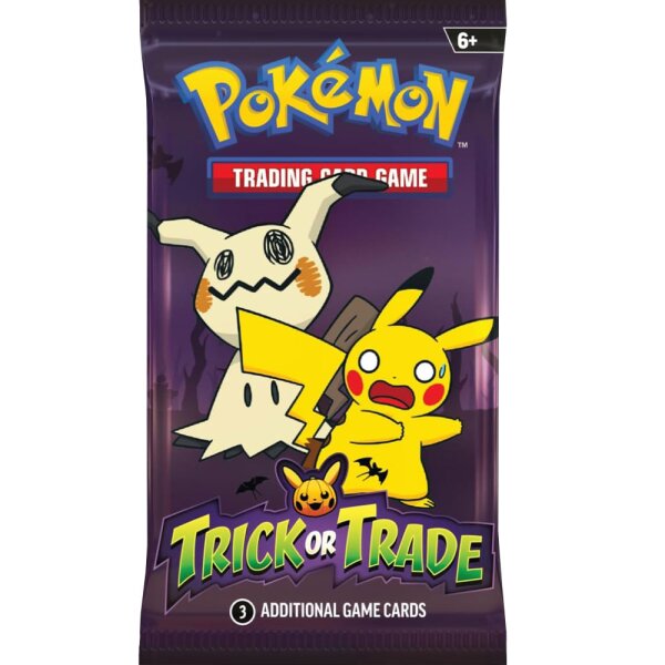 Pokemon Trick or Trade Halloween 2023 Booster Packs - NEU & OVP - Englisch